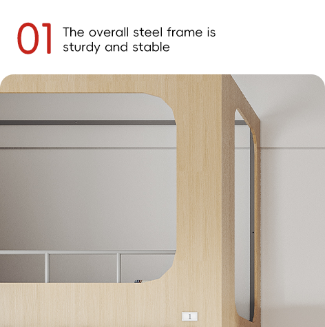Three Person Apartment Bed With Shared Stairs