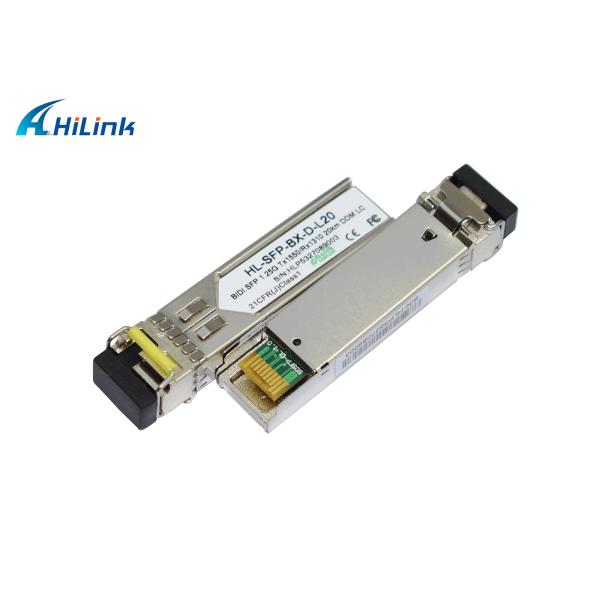 Hilink HW Compatible SFP Fiber Optic Module 1.25G SFP BIDI 20km LC Connector