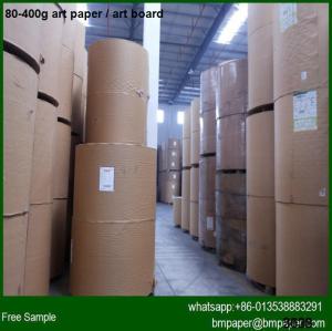 China High Gloss / Semi Gloss Paper C2S Art Paper 80g with cheap price wholesale
