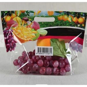 China Customized Plastic Grape Bags Eco Friendly Fruit Packaging Bags Lightweight wholesale