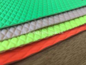 Lycra Embossed High Elastic Neoprene Fabrics Printed Wetsuit Fabric For Laptop Sleeve