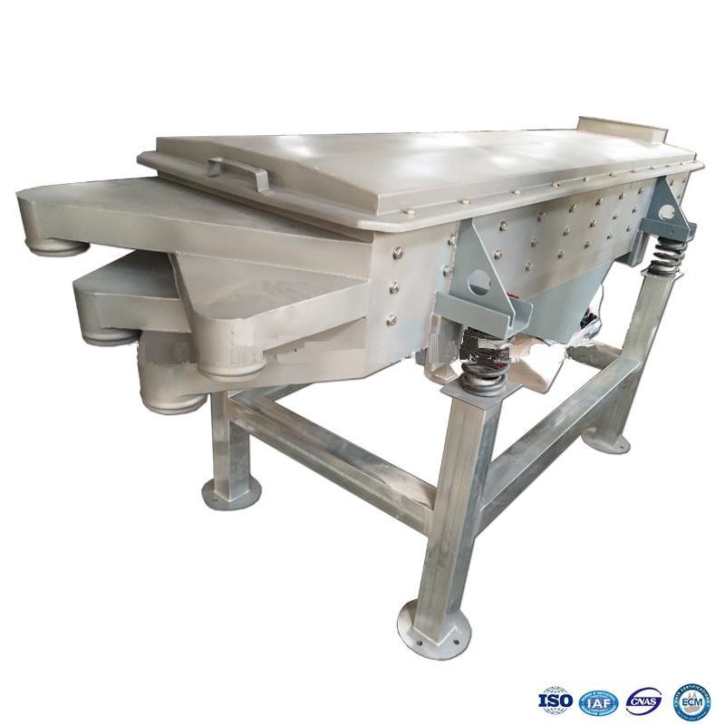 Good Quality 1-5 Layers large capacity wood flour linear vibrating screen for sieving wood chips