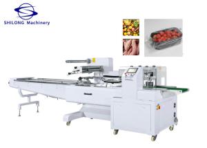 China OPP Strawberry Fruit Horizontal Form Fill Seal Machine HMI 80μM wholesale