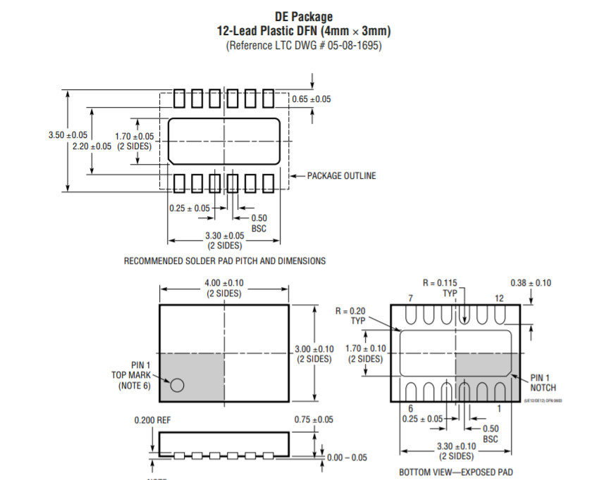 LTC1257 LT1767EMS8E PMIC Chip Linear Technology And Analog Devices