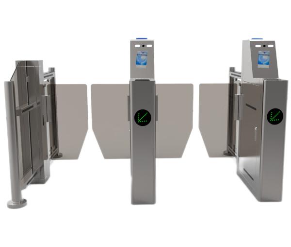 Quality Access Control Card Reader Turnstile door Bi Directional ISO9001 for sale