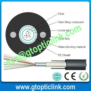 China Outdoor messenger Aerial optic fiber cable GYXTY wholesale