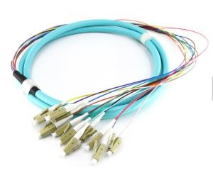 China Multimode Pigtail Fiber Optic Cable 50/125μm Customized LC/SC/FC/ST Connector on sale