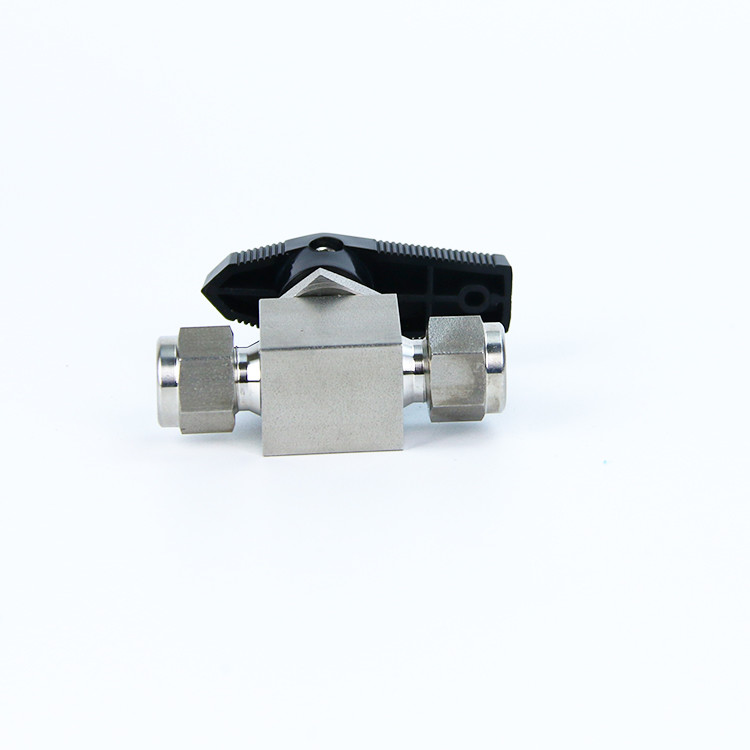 High Pressure Female Thread 1/2 1/4 3/4 3/8 Stainless Steel 3 Way Ball Valve