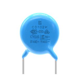 China Compact 102K Capacitor Excellent Active And Passive Flame Resistant Abilities wholesale