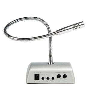 China Counter Service Window Intercom System DC 12V Interphone Teller Microphone wholesale