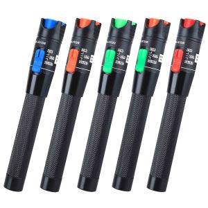 FTTH Optical fiber cable tester red laser fault tracker Universal interface 2.5MM connector SC/ST/FC Visual fault locator 5-50MW