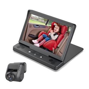 China 1080P 30fps Baby Car Camera 5.0&quot; Screen IPS LCD Baby Monitor in Car Dash Camera wholesale