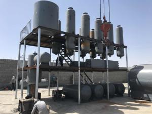 China 30 ton 30TPD Used Engine Oil Recycling Refining Machine to Diesel on sale