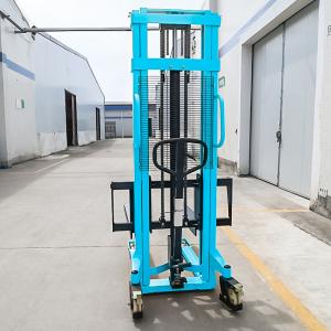 China Mechanical Manual Hand Pallet Stacker , Electric Straddle Stacker 5T wholesale