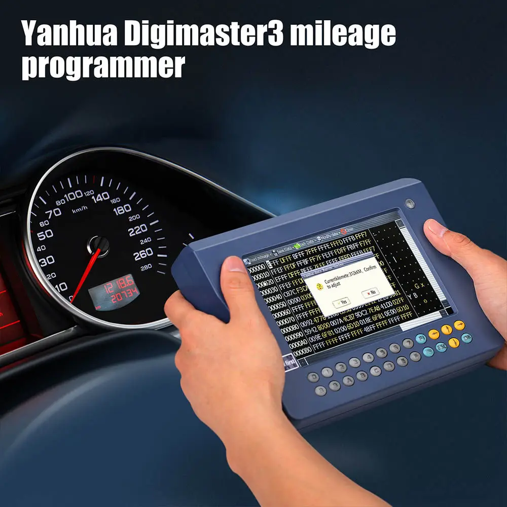 2024 Yanhua Digimaster 3 DIGIMASTER III Mile-age Correction Programing Key ECU Programmer Tool No Token Limitation