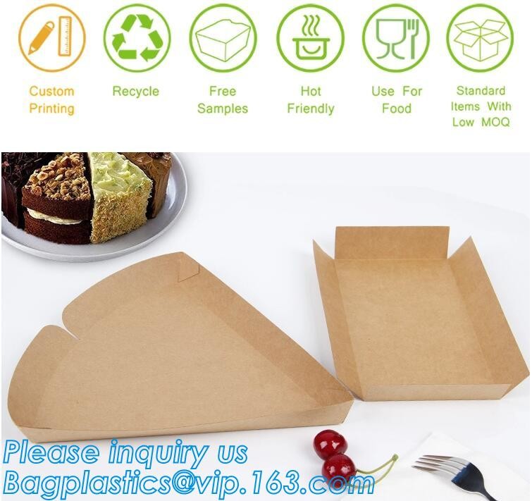 kraft paper sandwich box with window ,triangle sandwich box for packaging,Cardboard Box With Clear Window Burger Sandwic