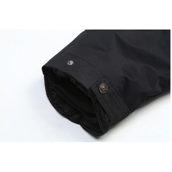 Winter Dark Color Security Guard Uniform Wind Resistant With Two Pieces Set