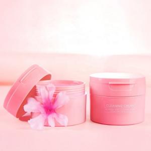 Pink Face Makeup Remover Balm Deep Cleansing Oil Control