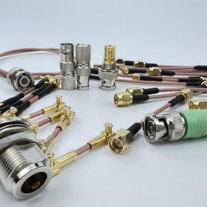 China Bulkhead RF Coaxial Connector TNC BNC UHF N SMA SMB SSMA SSMB SMC SSMC Panel Mount wholesale