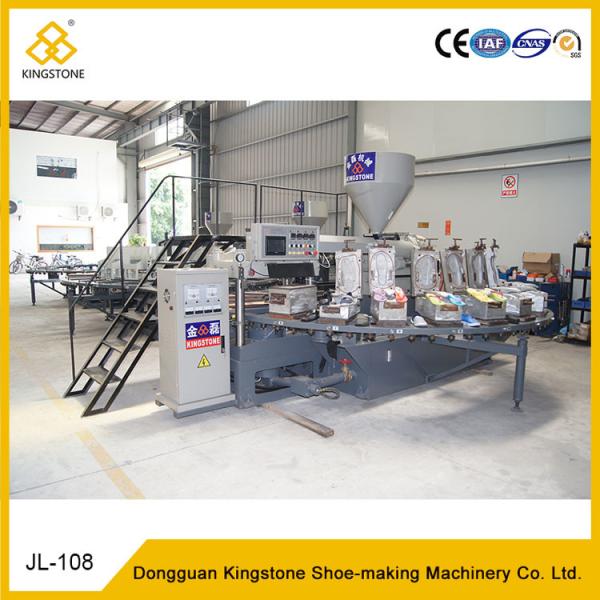 24 Station 194 Pairs/Hour PVC Plastic Shoe Injection Machine