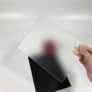 China Moulding 5x7 1mm Matte Black Acrylic Sheet wholesale