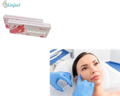 Cross Linked Hyaluronic Acid Gel Injections For Nose Chin Cheek Filler 2ml / Box