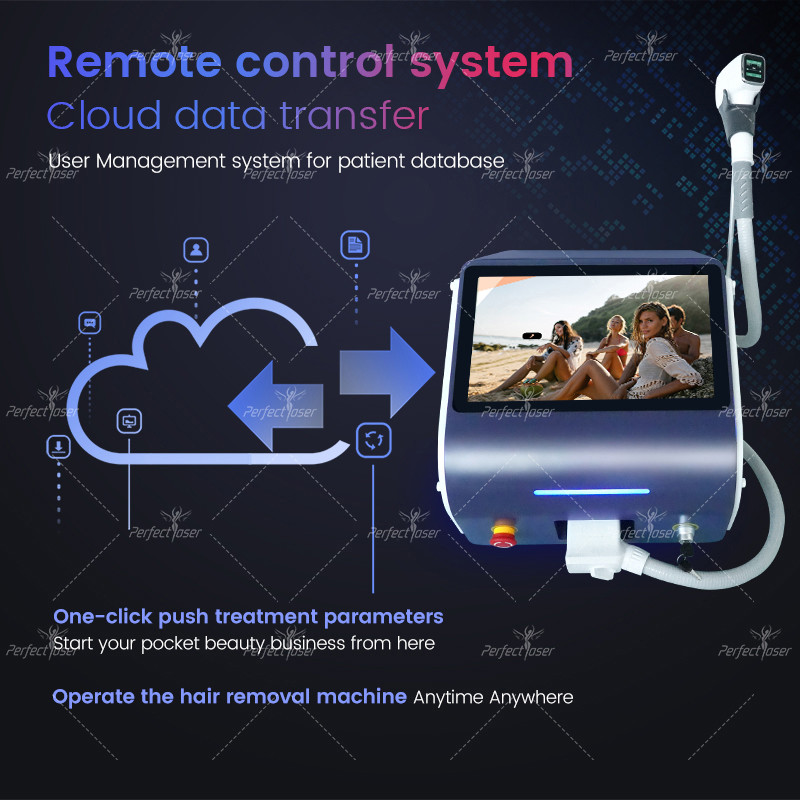 1064nm 810nm 808nm Diode Laser Hair Removal Machine 1200w