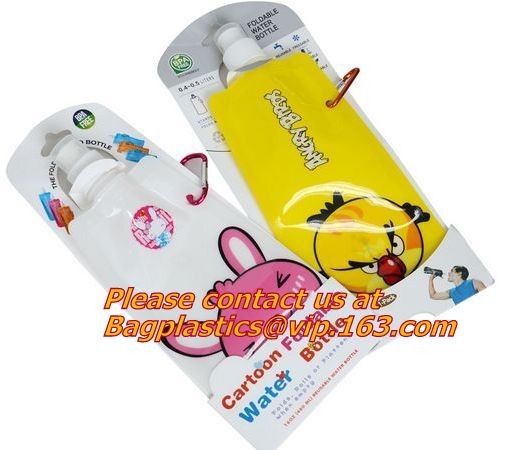 Customized logo folding sports water bottle/water bag/foldable bag for travel,Collapsible Water Bottle/Folding Water bag