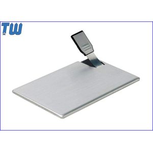 Slip Connector Metal Cool Credit Card USB Flash Drives High Printing Quality