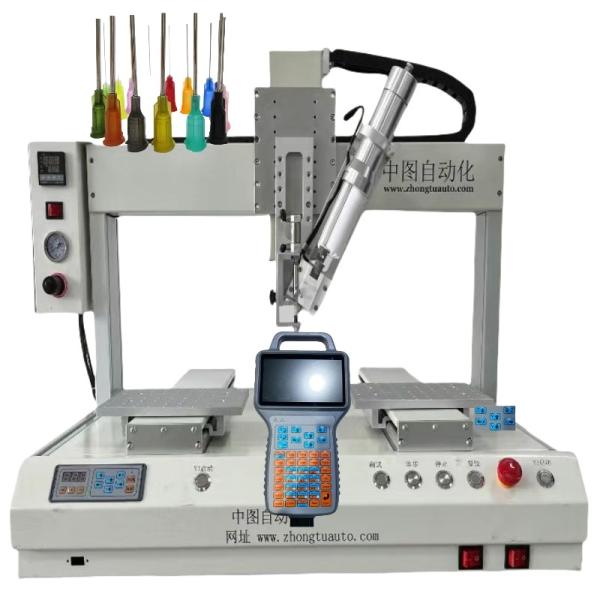 Quality Desktop Automatic Dispensing Machine Automatic Glue Dispenser Machine 110V/220V for sale
