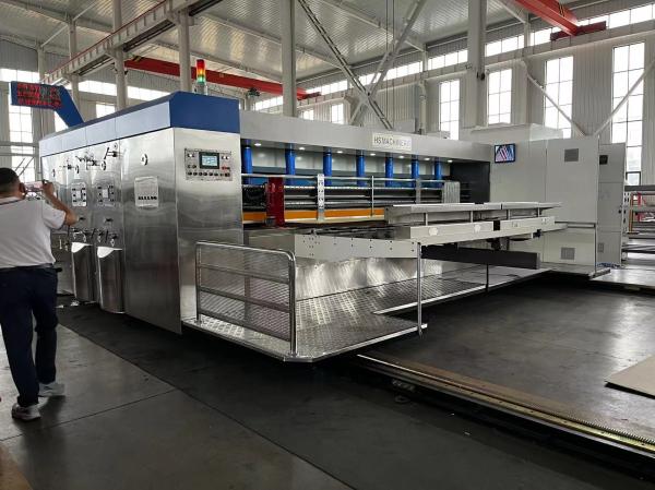 Quality Converting Box Flexo Printer Slotter Die Cutter Machine for sale