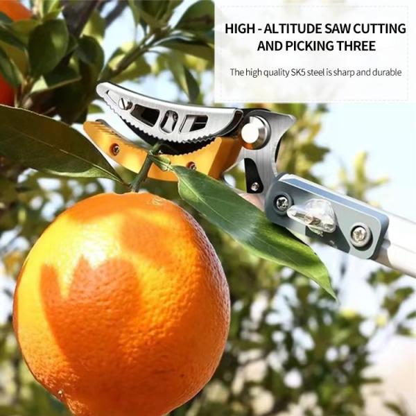 Quality 1.8-5m Garden Pruning Scissors High Trees Coarse Telescopic Branch Pruner for sale