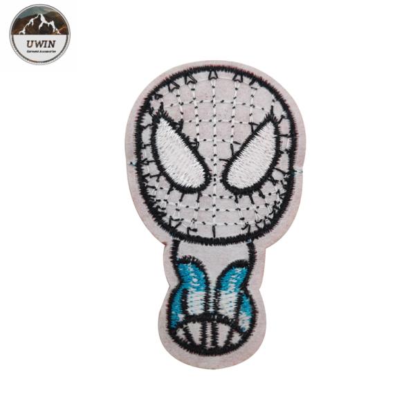 Spider Man Embroidered Sports Patches Eco Friendly Any Color Available