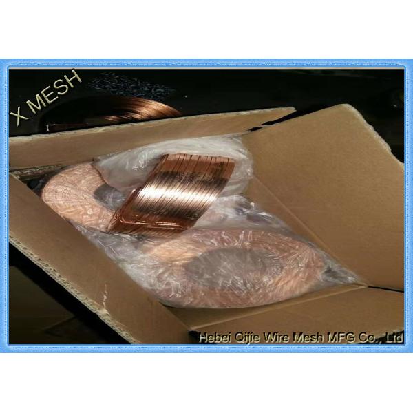 Copper Galvanized Binding Wire , Galvanized Barbed Wire 350 - 550 MPa Tensile Strength
