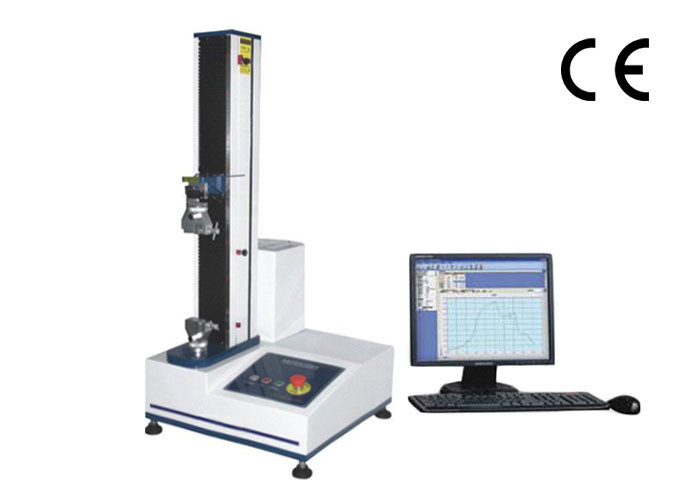 Single Column Electronic Tensile Strength Testing Machine For Hardware Rubber