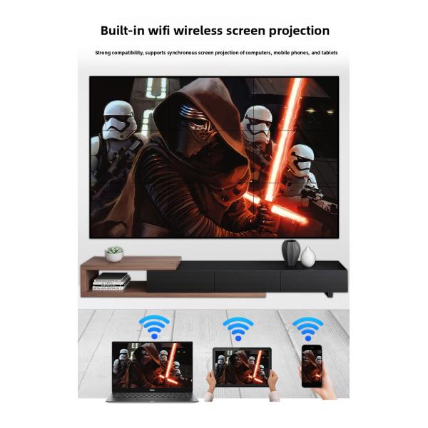 Narrow Bezel 2x2 3x3 1.7mm 55 Inch LCD Video Wall Panel Screen Price Thin Splicing Advertising Wide Lcd Screens Display