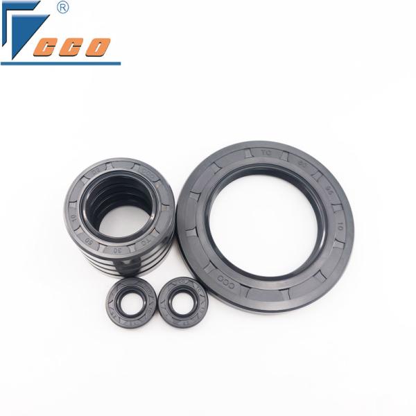 Quality Black Mechanical Seals TC Type Oil Seal Double Lip Oil Sealing for sale