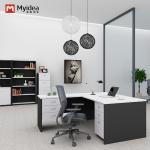 Support customization Classic Executive Desk with Cabinets, Drawers, File and