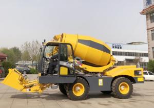 Output 3m3 Self Loading Mixer HK3.0 Front Steering Chinese Brand For Sale