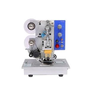 China Automatic Industry Hot Stamping Date Batch Expiry Coding Machine for Plastic Bags HP-241B on sale