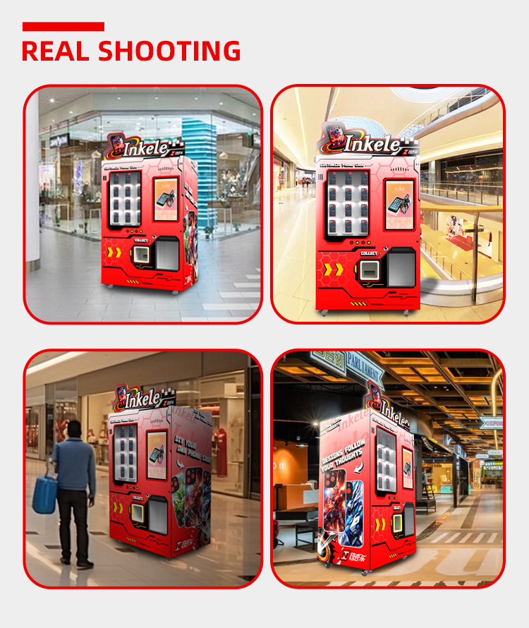 Coin Operated Phone Case Vending Machine DIY Automatic Printer