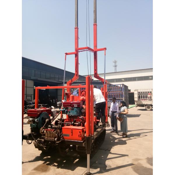 Rural Area Exploration Motor Soil Testing Drill Rigs