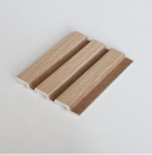 3D Boards Wood Plastic Composite WPC PVC Wall Panel for Household Interior Wall Decor