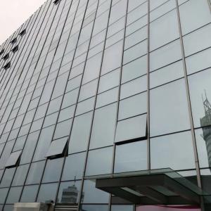 China Invisible Frame Aluminum Glass Wall 120 Type Glass Curtain Wall wholesale