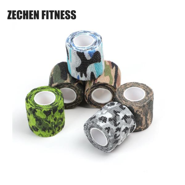 Quality Breathable Elastic First Aid Cohesive Bandage Self Adhesive Tape Camouflage Non Woven for sale