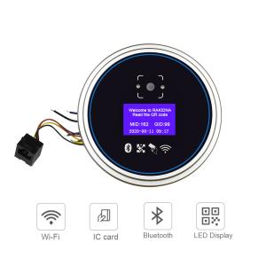 Wifi Bluetooth TFT Indoor Outdoor MIFARE ISO1443A Or ISO1443B QR Scanner HTTP UDP TCP RJ45 Access Control System