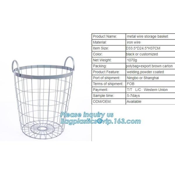 Home kitchen 3 tiers fruits vegetables storage metal wire hanging fruit Basket, Home storage modern design metal mesh we