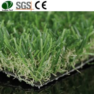 Garden Synthetic Playground Turf / 30mm Pile Artificial Turf Playground
