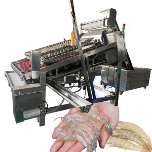 Stable 3.19KW Shrimp Deveiner Machine , Practical Prawn Shelling Machine