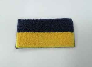 China Heat Transfer Customized Towel Embroidery Patch Washable Labels For Clothes on sale